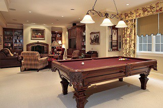 Pool table assembly with perfect leveling in Ventura content img3